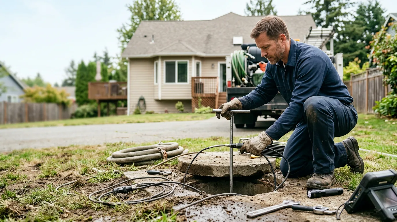 Septic Tank Pumping in Castle Rock, WA